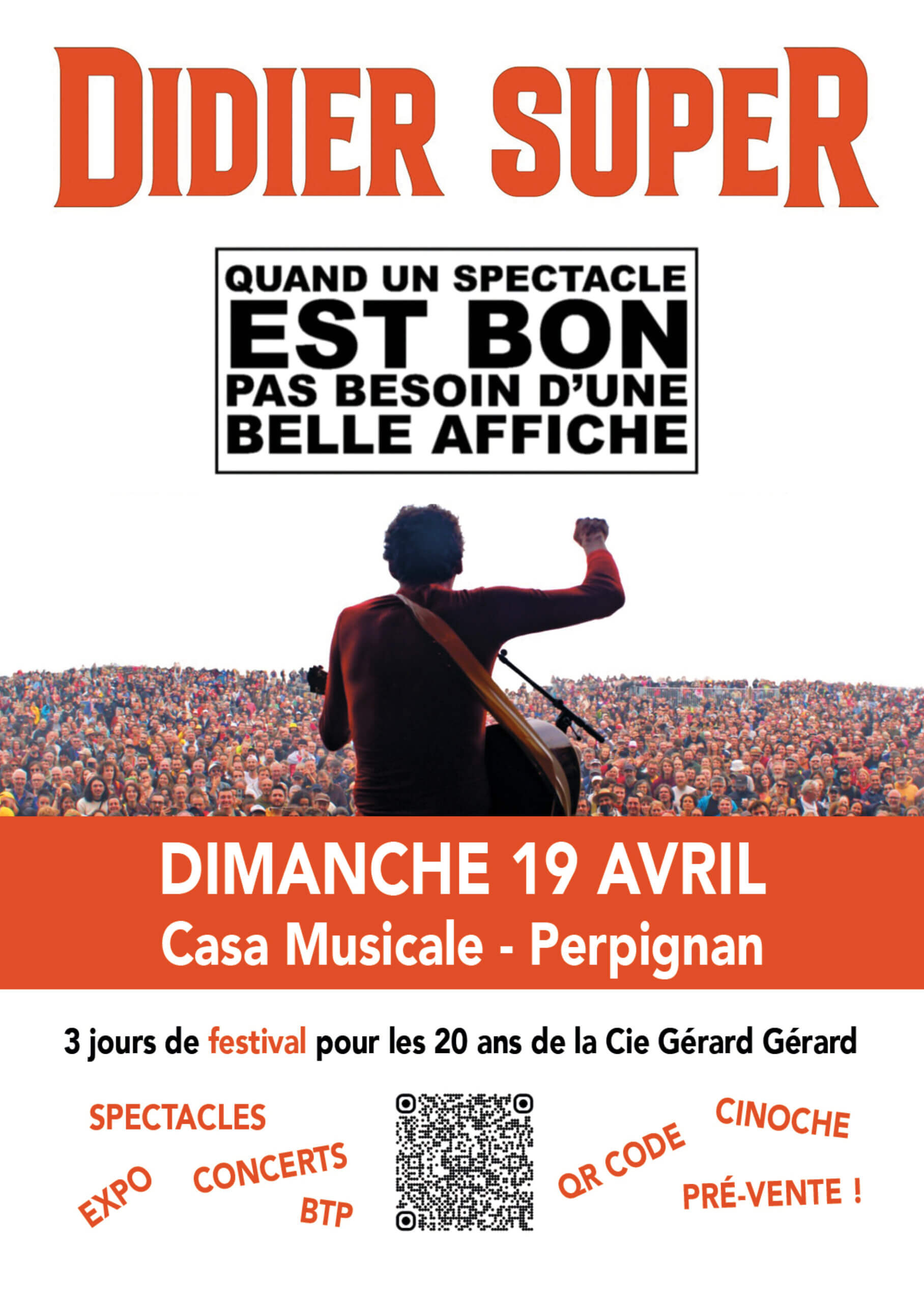 Didier Super en concert !