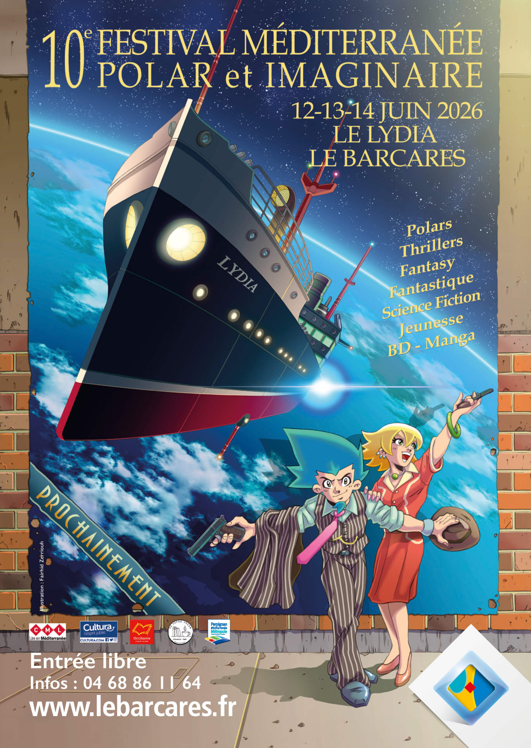 Festival Méditerranée Polar et Imaginaire 2026