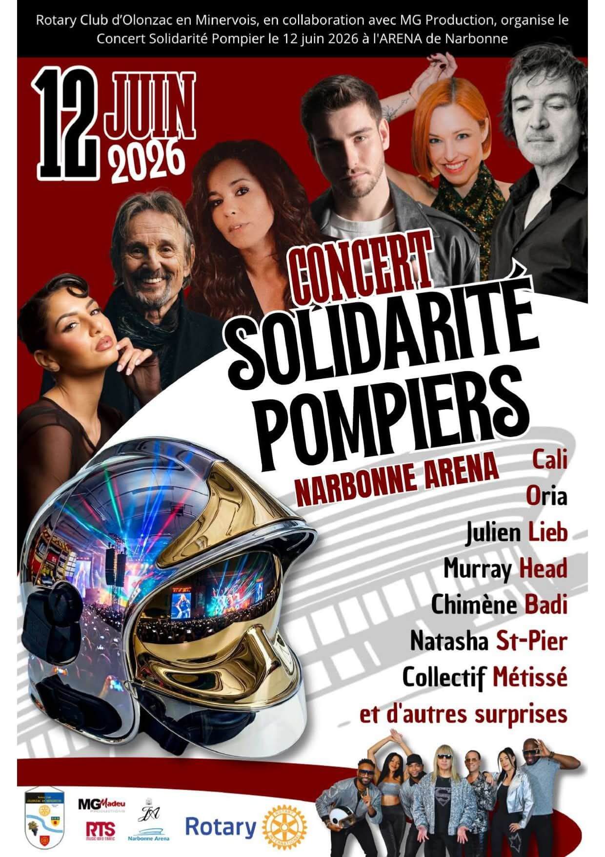 Concert Solidarité Pompiers